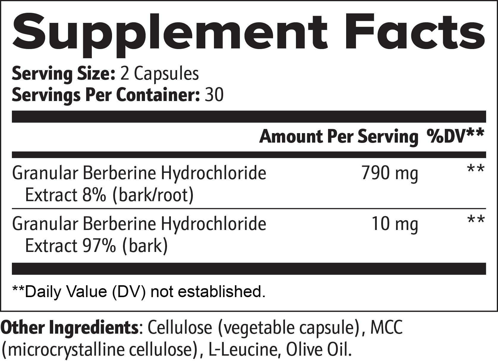 Rooted Berberine 97% Extract for Metabolic & Blood Sugar Support – 60 Capsules
